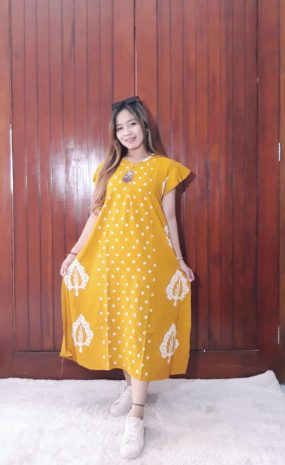 Baju Daster Batik A Seri Warna Putri Elia
