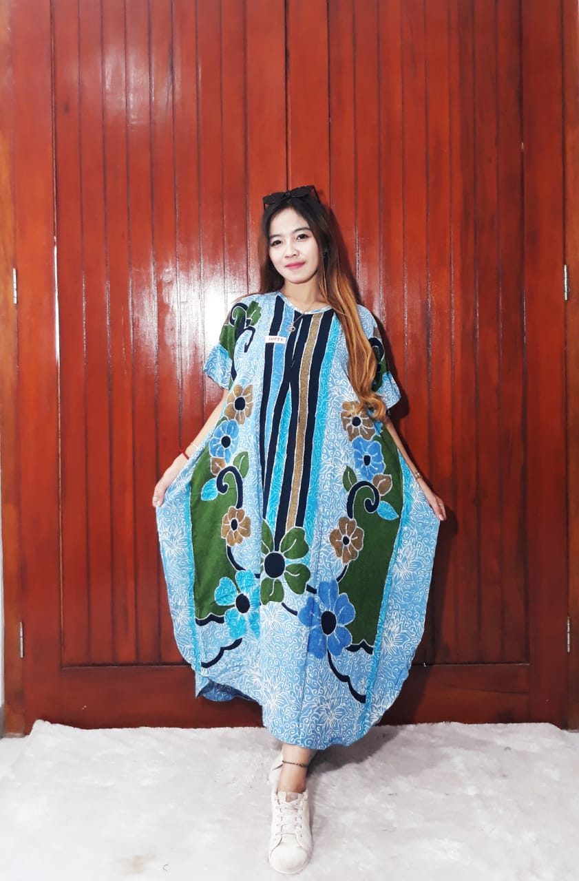Baju Daster Batik Kelelawar Bahan Rayon WFH