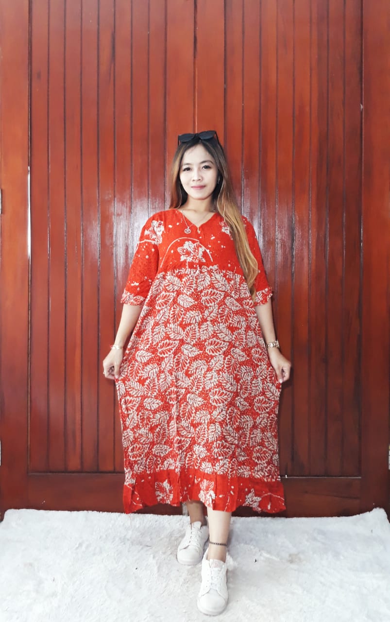 Baju Daster Batik Maura Lengan 3/4