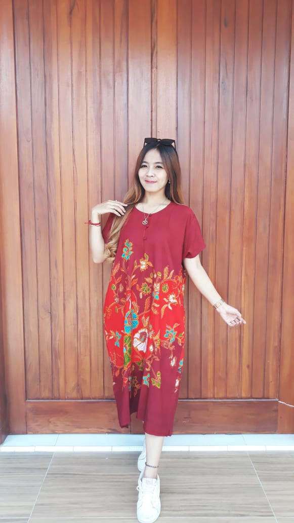 Baju Daster Batik Pendek Ratu Busana