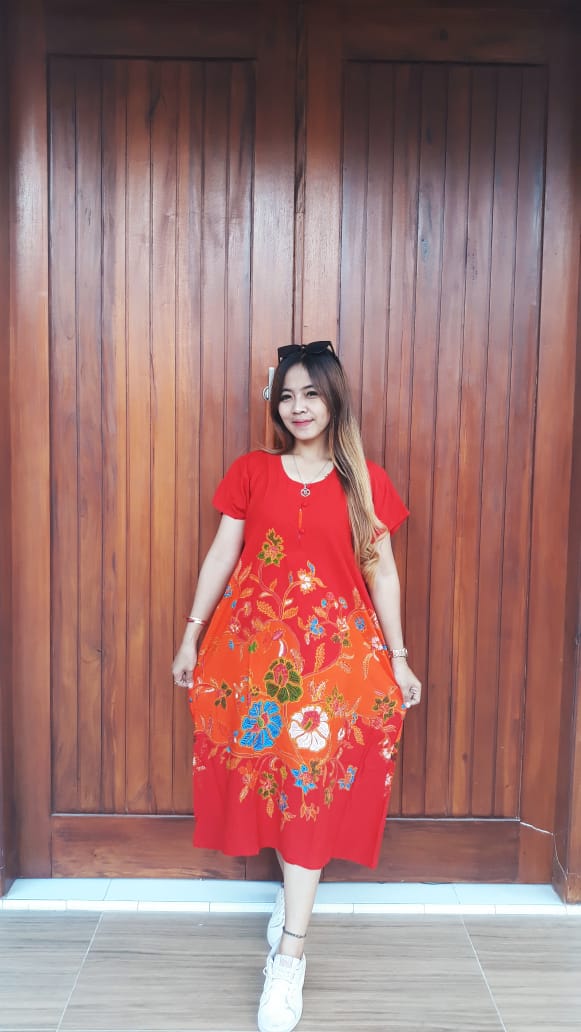 Baju Daster Batik Pendek Ratu Busana