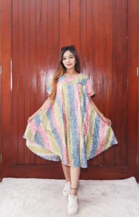 Baju Daster Payung Oblong Batik Print Murah