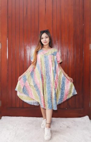 Baju Daster Payung Oblong Batik Print Murah