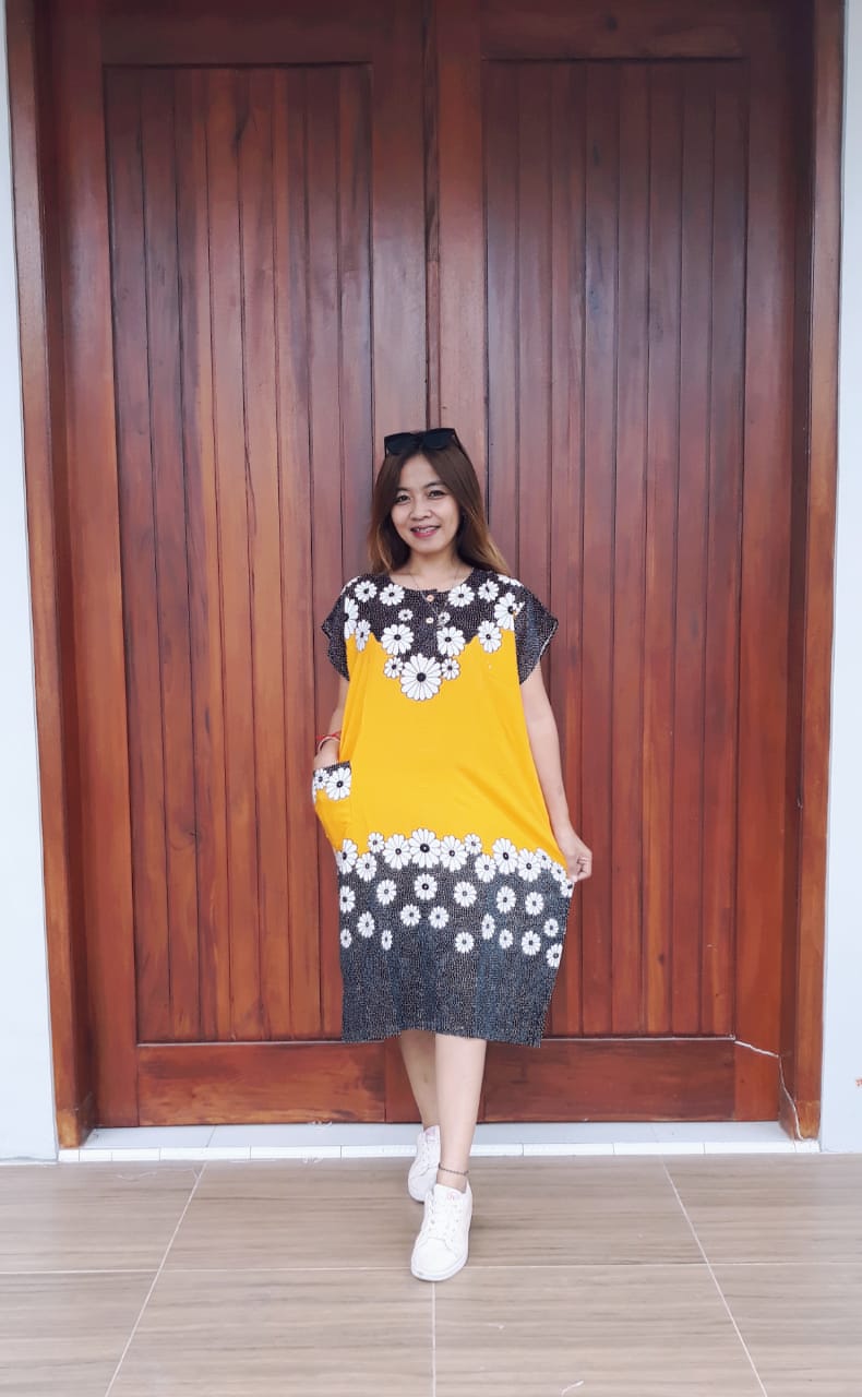 Daster Bulan Madu Cantik Lengan Pendek