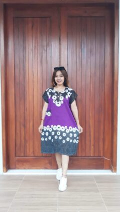 Daster Bulan Madu Cantik Lengan Pendek