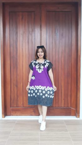Daster Bulan Madu Cantik Lengan Pendek