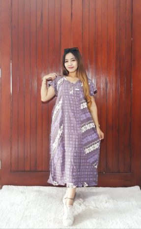 Daster Rempel Batik Cantik Busui Friendly
