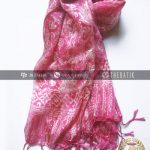 Selendang Batik Murah Grosir Warna Pink
