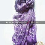 Selendang Batik Murah Grosir Warna Violet