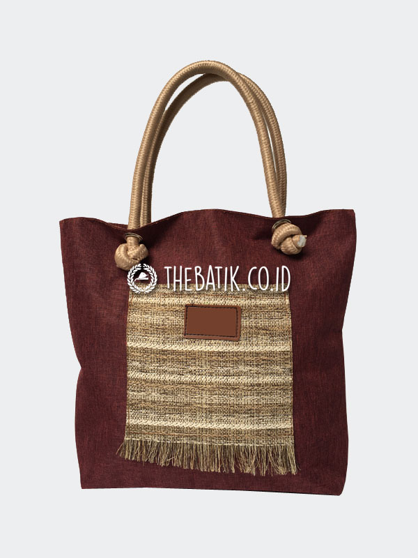 Souvenir Tas Jinjing Wanita Hajatan Denim Unik