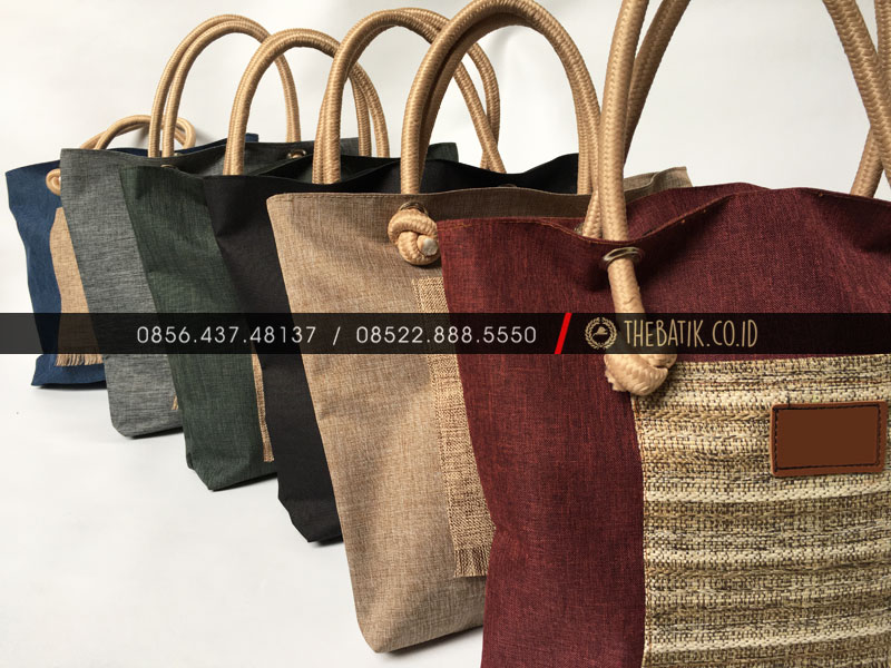 Souvenir Tas Jinjing Wanita Hajatan Denim Unik