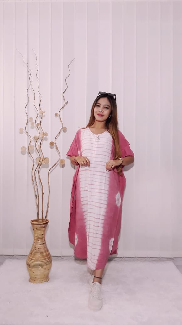 Baju Daster Lowo Jumputan Batik Rayon Adem