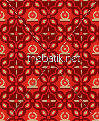 Bikin Batik Desain Sendiri – Design Seragam Batik Custom 3 Warna : Marun, Merah, Kuning Keemasan