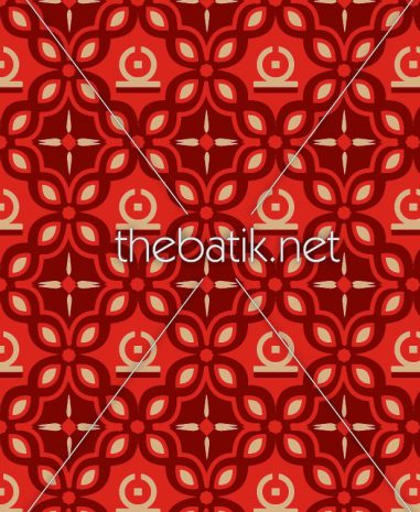 Bikin Batik Desain Sendiri – Design Seragam Batik Custom 3 Warna : Marun, Merah, Kuning Keemasan