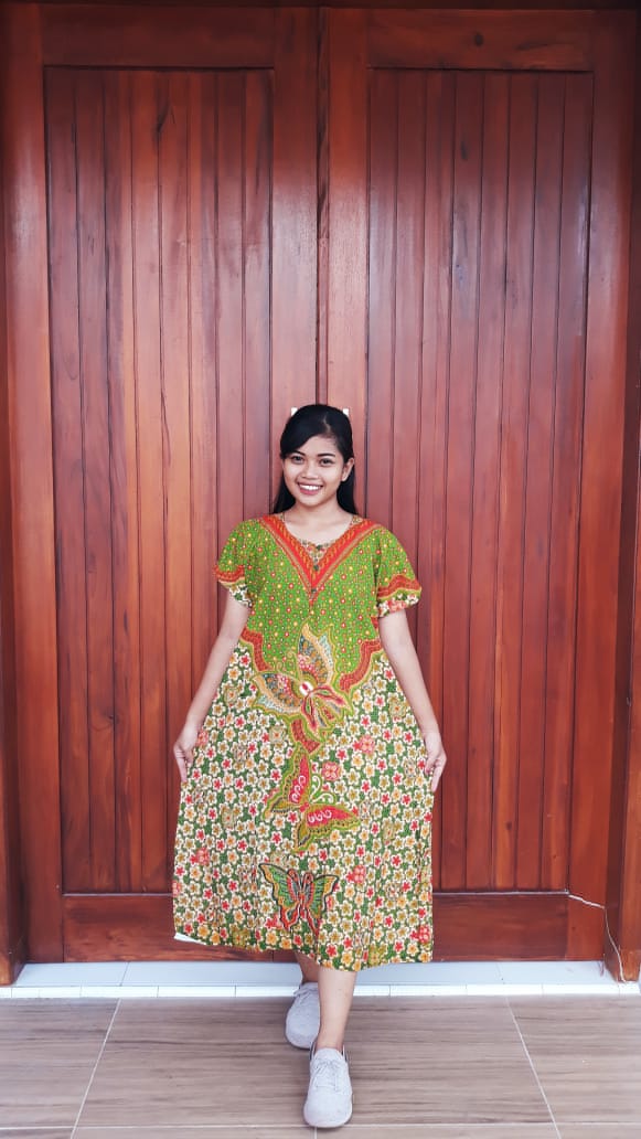 Baju Daster Batik Panjang Kelelawar Ratu Busana (isi 5)