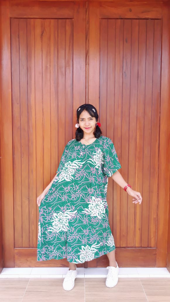 Daster Ibu Jumbo Busui Baju Tidur Batik Pekalongan