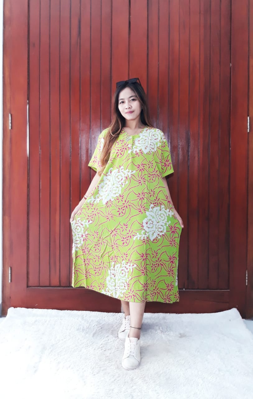 Daster Ibu Jumbo Busui Baju Tidur Batik Pekalongan