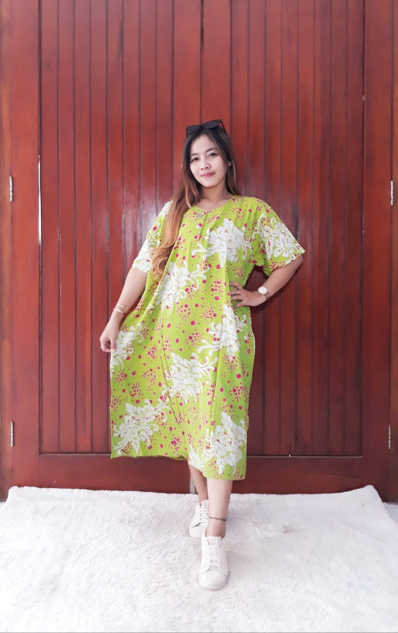 Daster Ibu Jumbo Busui Baju Tidur Batik Pekalongan