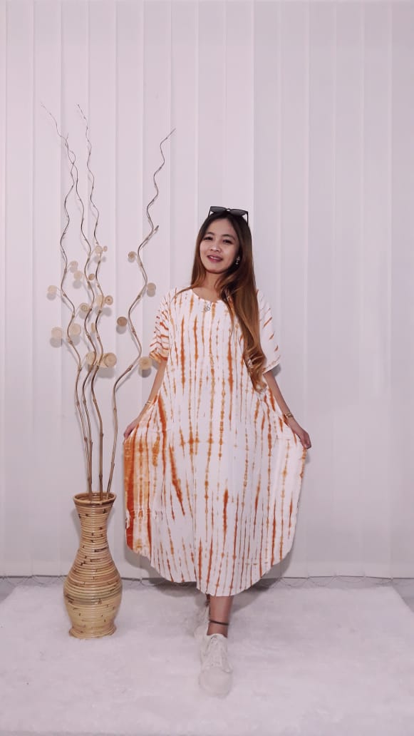 Daster Lowo Tie Dye Batik Rayon Adem