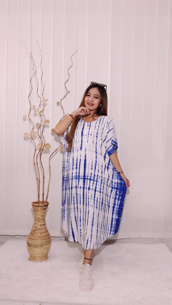 Daster Lowo Tie Dye Batik Rayon Adem