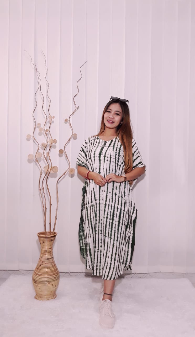 Daster Lowo Tie Dye Batik Rayon Adem