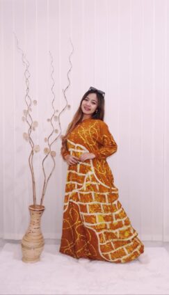 Gamis Twill Jumbo Murah Pekalongan Jumputan Warna
