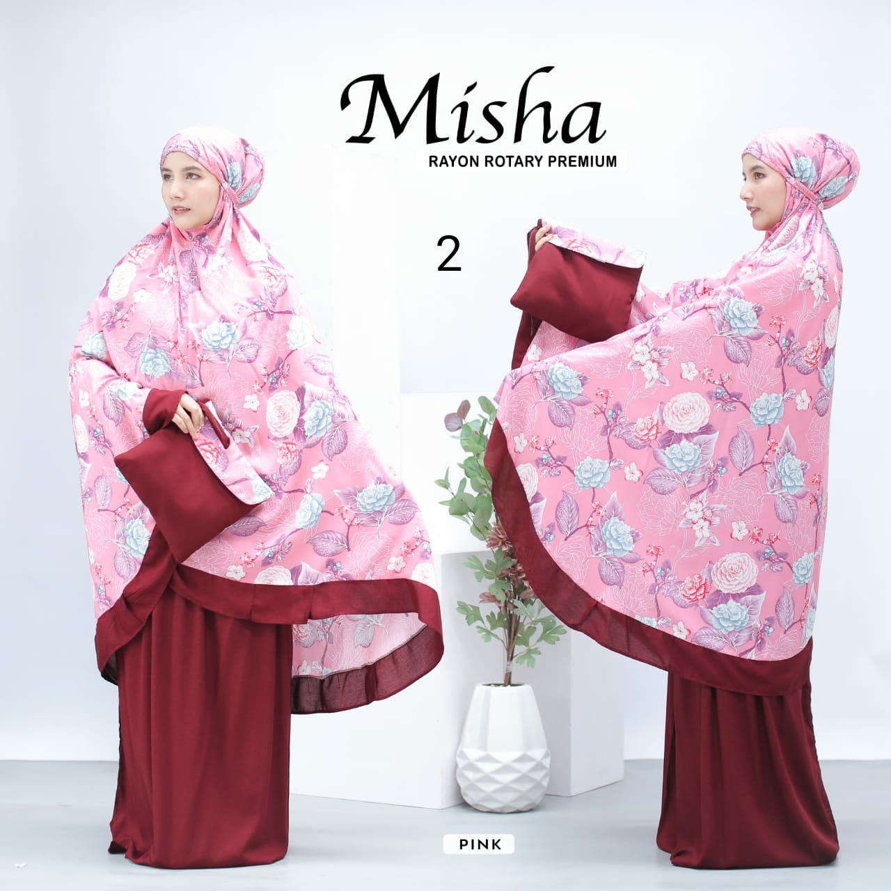 Grosir Hampers Lebaran Mukena Murah Jumbo Rayon