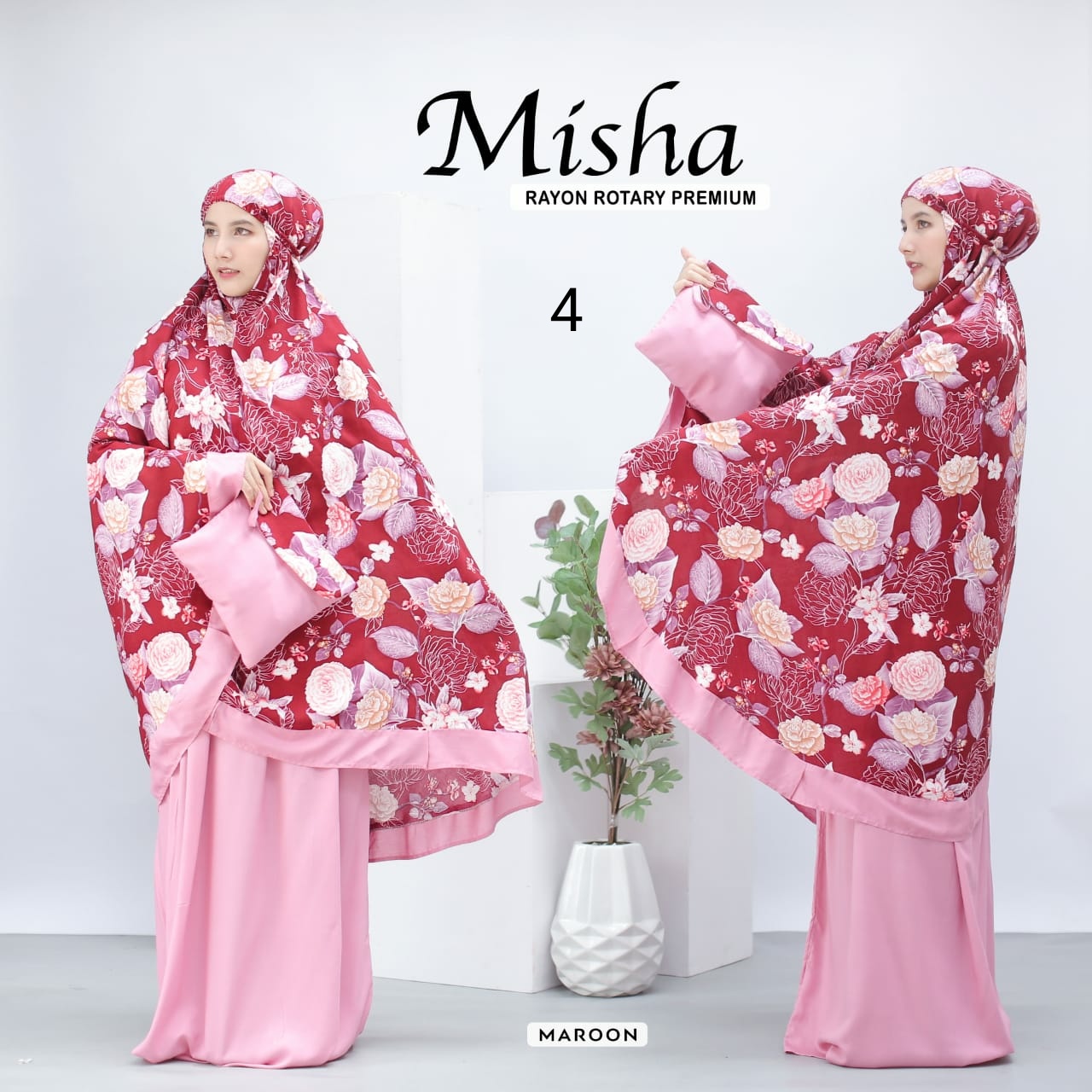 Grosir Hampers Lebaran Mukena Murah Jumbo Rayon