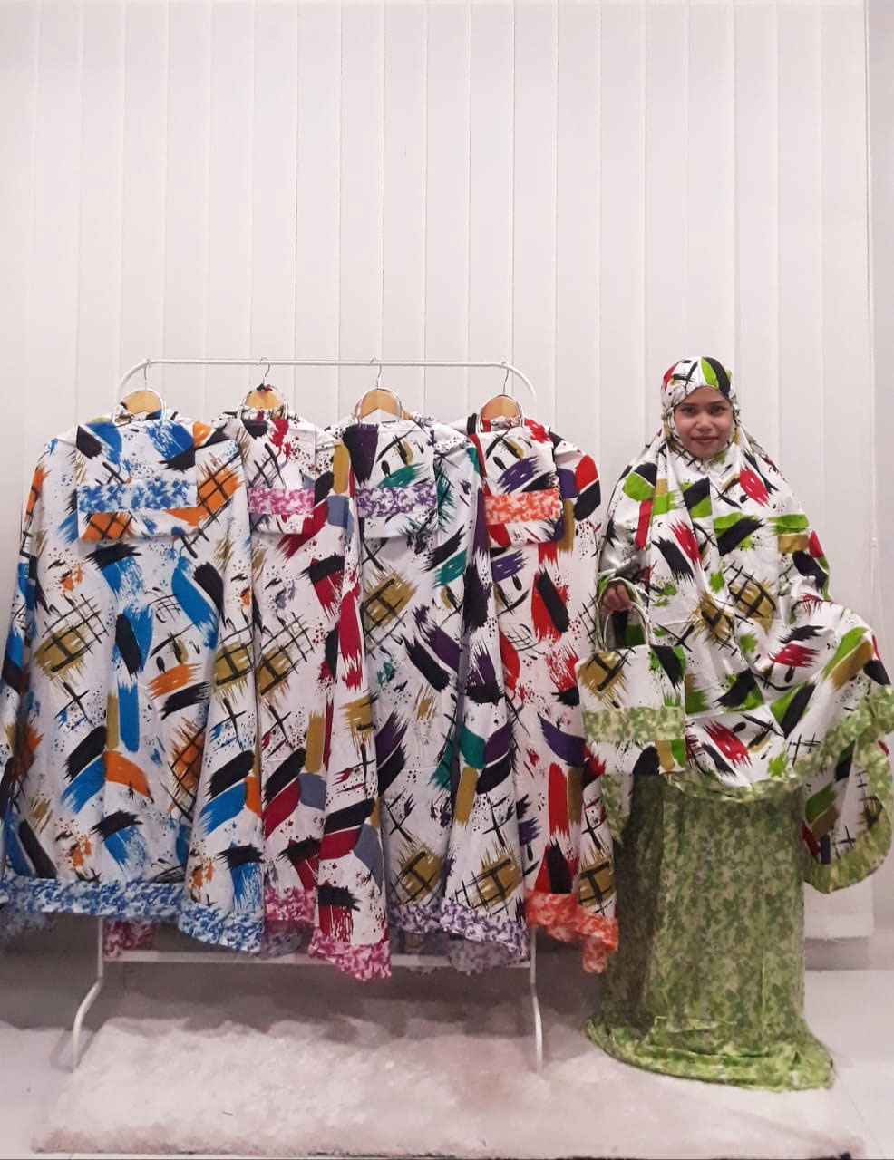Parsel Mukena Rayon Hampers Lebaran Bonus Tas