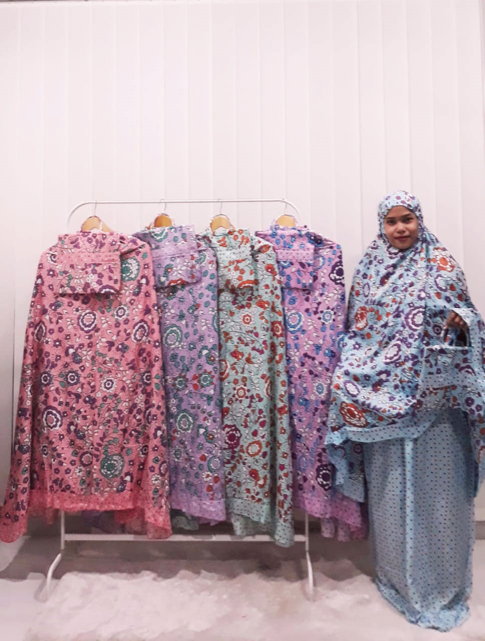 Parsel Mukena Rayon Hampers Lebaran Bonus Tas