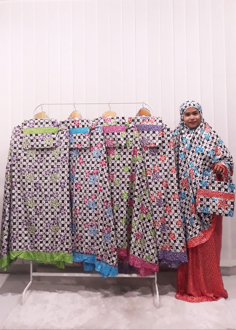 Parsel Mukena Rayon Hampers Lebaran Bonus Tas