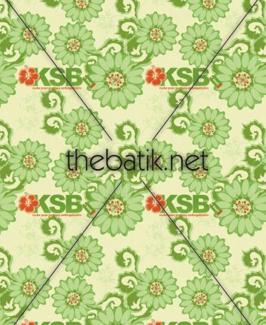 Pesan Batik Desain Sendiri – Design Seragam Batik Custom 3 Warna : Hijau Muda, Hijau Tua, Orange