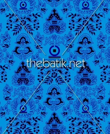 Pesan Kain Motif Sendiri – Design Seragam Batik Custom 3 Warna : Biru Muda, Biru Tua, Hitam