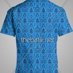 Kain Batik Motif Sendiri- Design Seragam Batik Custom 3 Warna : Biru Muda, Biru Tua, Hitam