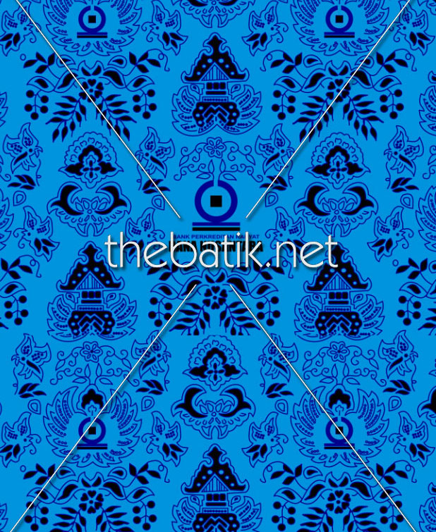 Pesan Kain Motif Sendiri – Design Seragam Batik Custom 3 Warna : Biru Muda, Biru Tua, Hitam