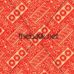 Pesan Batik Motif Sendiri – Design Seragam Batik Custom 2 Warna : Merah, Kuning