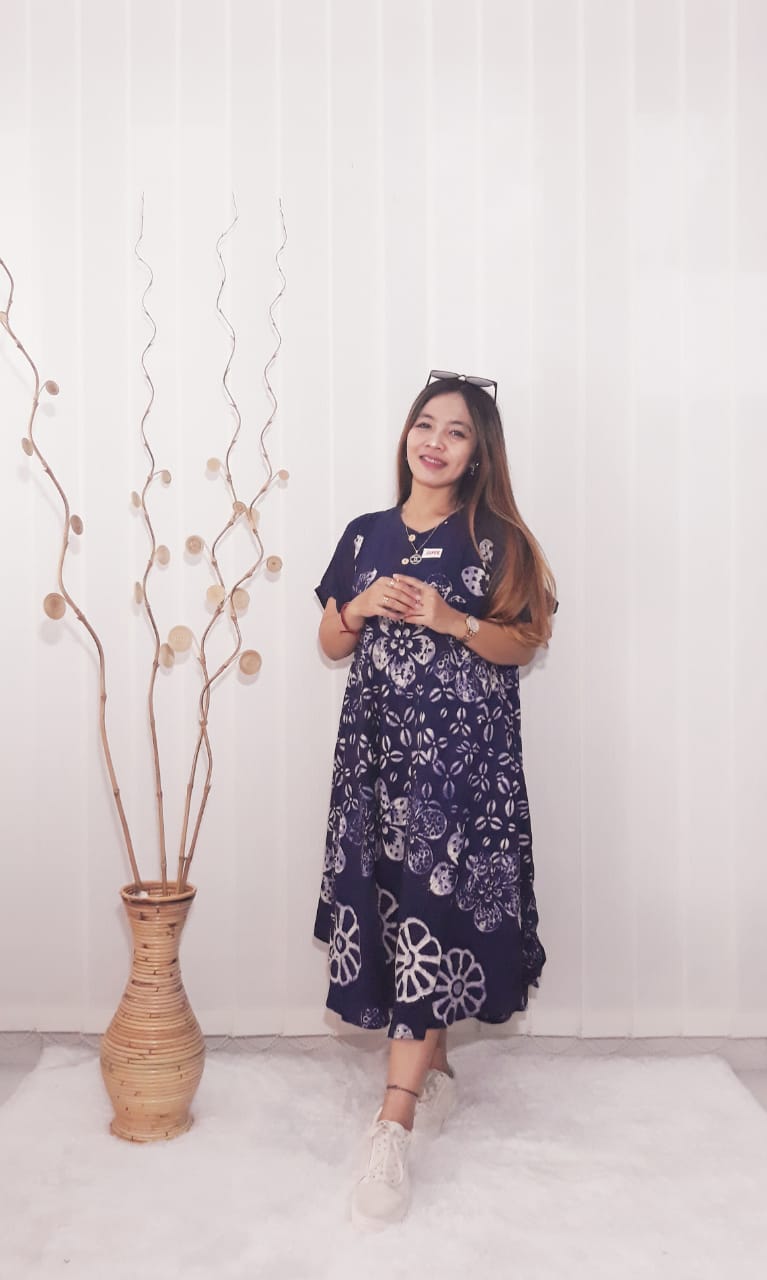 Baju Daster Batik Klok Payung Santung Rayon