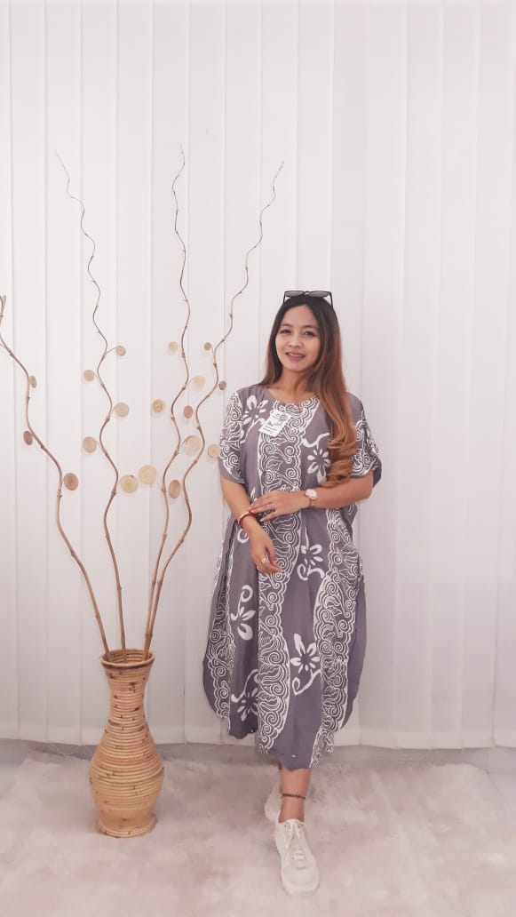 Baju Daster Kelelawar Batik Rayon Bahan Adem