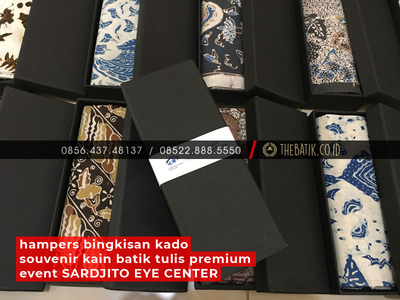 Hampers Bingkisan Kado Souvenir Kain Batik Tulis Premium Event SARDJITO EYE CENTER