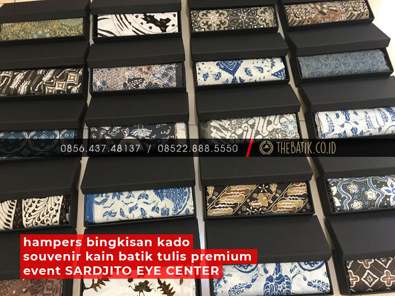 Hampers Bingkisan Kado Souvenir Kain Batik Tulis Premium Event SARDJITO EYE CENTER