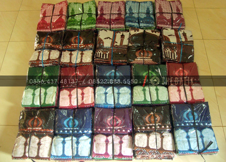 Hampers Sajadah Batik Souvenir Parcel Bingkisan Lebaran