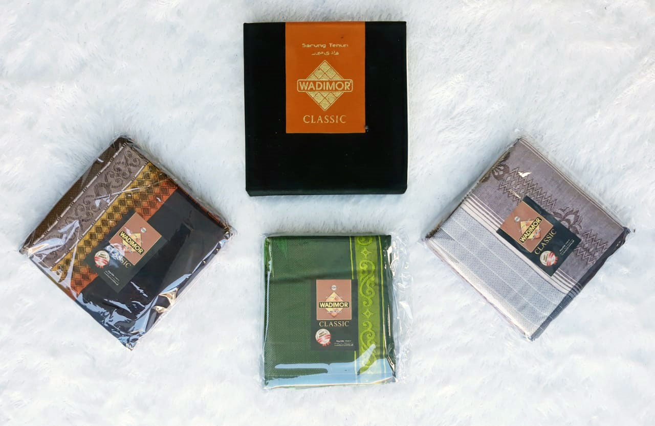 Kain Sarung Sholat Wadimor Classic 100% Asli Diskon Harga Grosir Hampers