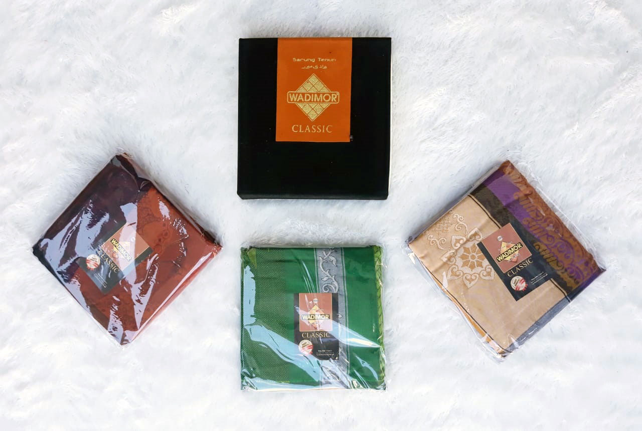 Kain Sarung Sholat Wadimor Classic 100% Asli Diskon Harga Grosir Hampers