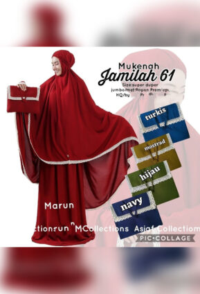 Hampers Mukena Renda Bahan Rayon Premium Super Jumbo