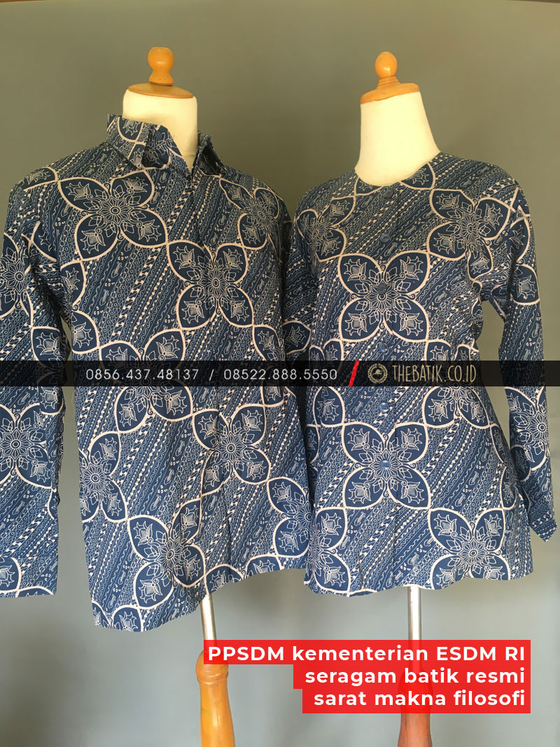 PPSDM Kementerian ESDM RI – Seragam Batik Resmi Sarat Makna Filosofi