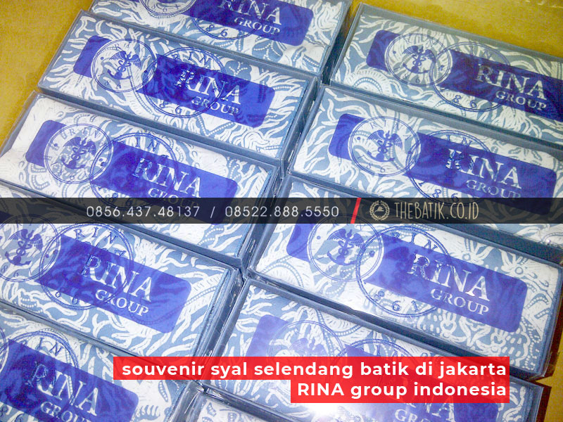 Souvenir Syal Selendang Batik di Jakarta - RINA Group Indonesia