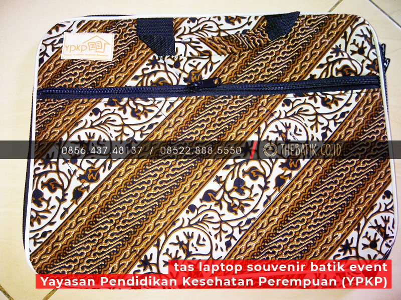 Tas Laptop Souvenir Batik Event Yayasan Pendidikan Kesehatan Perempuan (YPKP)