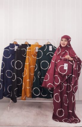 Hampers Mukena Batik Murah Bahan Santung Rayon