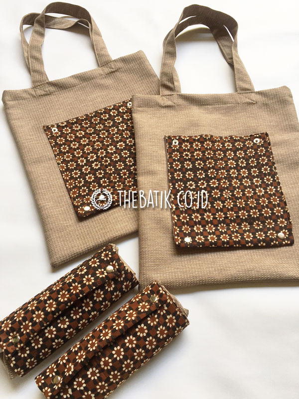 Souvenir Tas Goni Lipat Kombinasi Batik Goodiebag Promosi