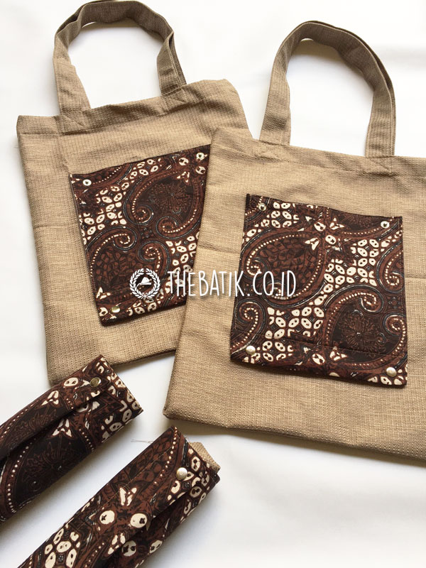 Souvenir Tas Goni Lipat Kombinasi Batik Goodiebag Promosi